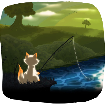 cat goes fishing game download